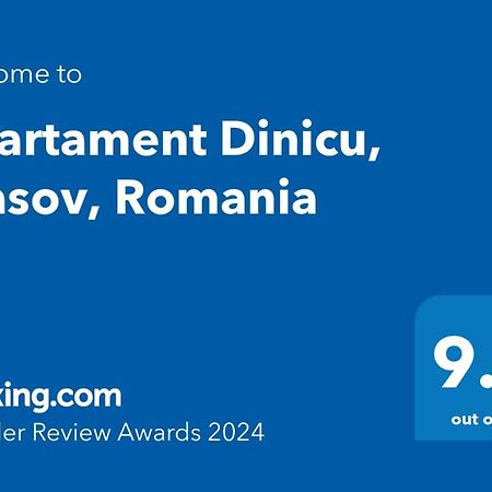 Apartament Dinicu, Brasov, Romania Zewnętrze zdjęcie